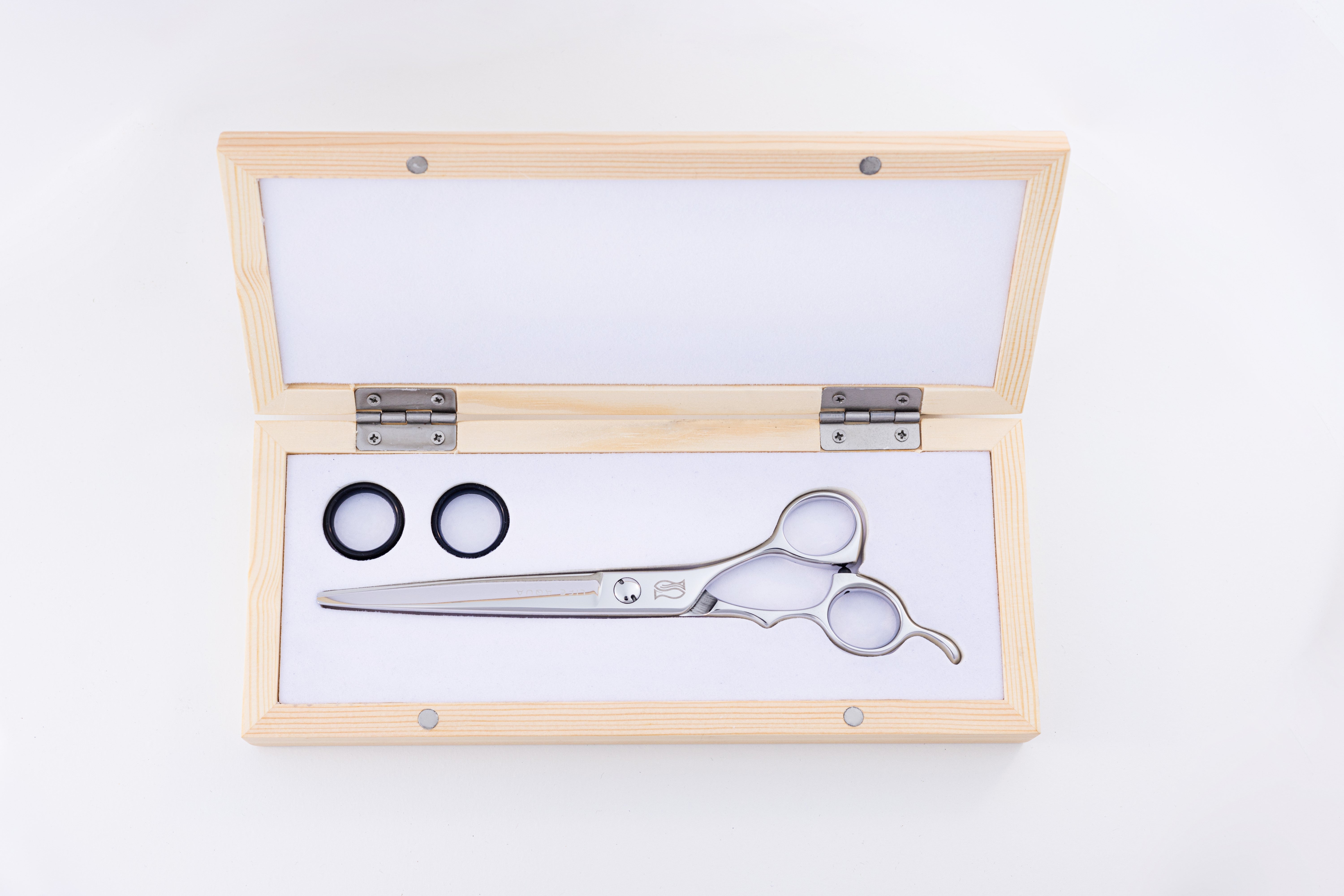 U.P. Aqua Professional Long Straight Scissors - Stainless Steel, Extra Sharp For Aquarium Plant Trimming